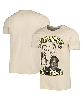 Men's and Women's Tan Martin Luther King Jr. Graphic T-shirt Philcos
