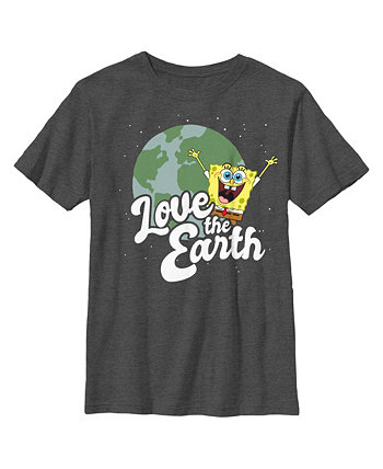 Boy's SpongeBob SquarePants Love the Earth  Child T-Shirt Nickelodeon
