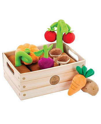 Veggie Garden With Soft Colorful Plush Vegetables Educational Insights