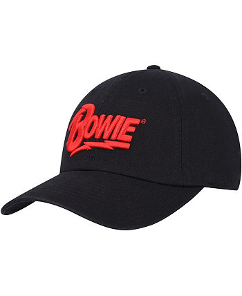 Men's Black David Bowie Ballpark Adjustable Hat American Needle