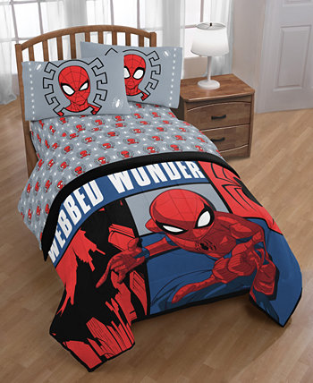 Человек-паук перепончатый чудо 4-шт. Двуспальная кровать в сумке Marvel