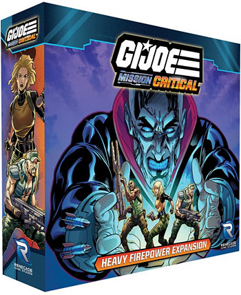 G.I. Joe Mission Critical Heavy Firepower Expansion Cooperative Board Game Renegade Game Studios