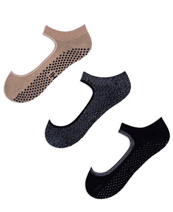 The Sweet Shimmer Grip Pack - 3 пары женских носков SHASHI