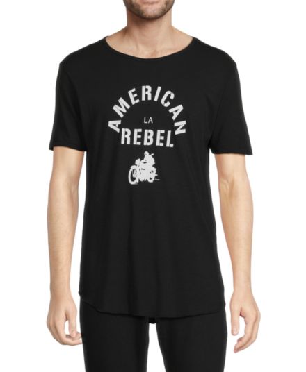 Хлопковая футболка American Rebel Pima KINETIX