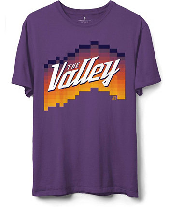 Мужская фиолетовая футболка Phoenix Suns The Valley Pixel Junk Food