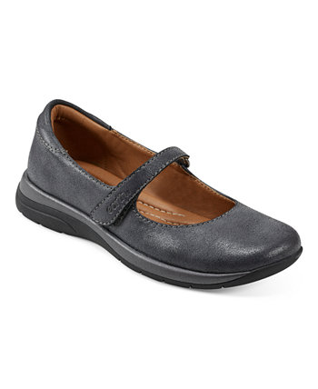 Women's Tose Round Toe Mary Jane Casual Ballet Flats Earth
