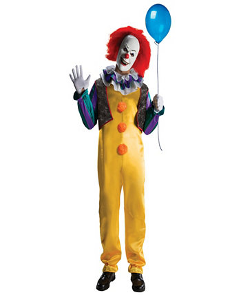 Купить Сезонов мужской Стивен Кингс It - Роскошный костюм клоуна Pennywise BuySeasons