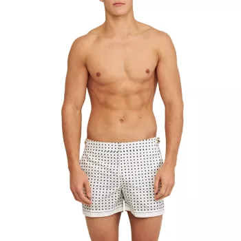 Setter Cravat Dot-Print Swim Shorts ORLEBAR BROWN