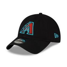 Мужская New Era Black Arizona Diamondbacks 2023 Alternate Authentic Collection On-Field Core Classic 9TWENTY Регулируемая шляпа New Era