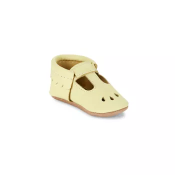 Baby Girl's Mary Jane Leather Soft Sole Shoes Freshly Picked