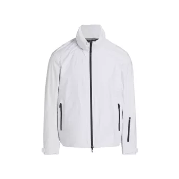 Куртка-ракушка с капюшоном Emporio Armani