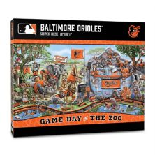 Baltimore Orioles Game Day At The Zoo 500-Piece Puzzle MLB