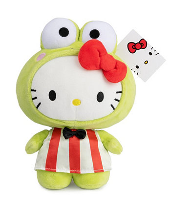 Keroppi Plush Toy, Premium Stuffed Animal, Green, 9.5" Hello Kitty