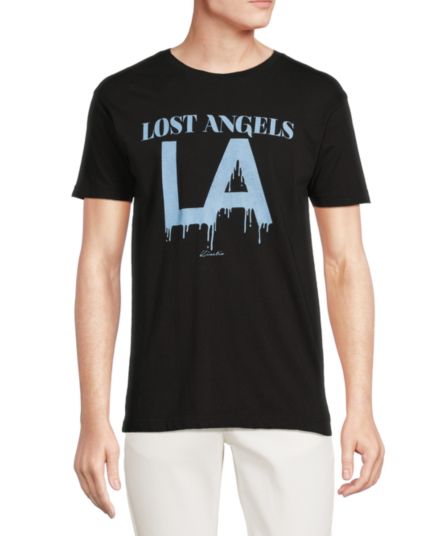 Хлопковая футболка с рисунком Lost Angeles Pima KINETIX