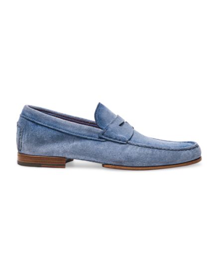 Suede Dousing Penny Loafers Stephan & Co