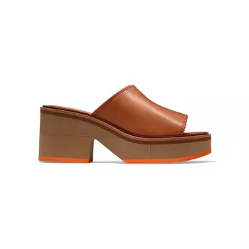 Cessy Leather Mules Clergerie