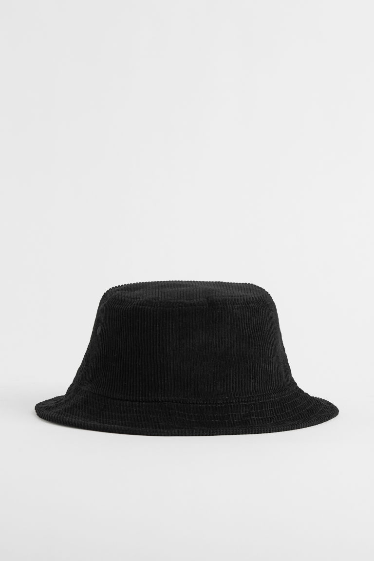 Вельветовая шляпа-ведро H&M