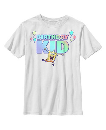 Boy's SpongeBob SquarePants Birthday Kid Child T-Shirt Nickelodeon