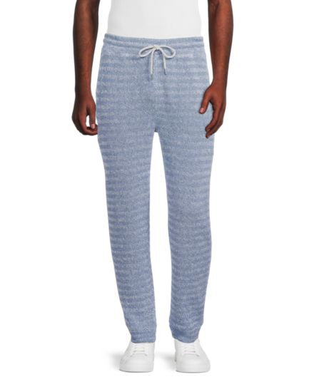 Beach Patterned Terry Joggers Faherty