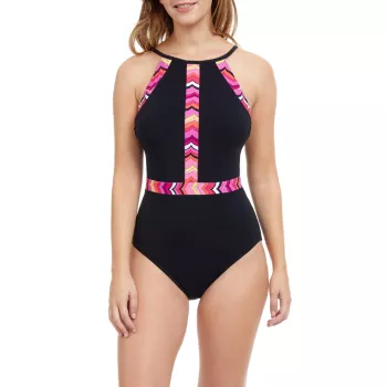 Palm Springs Halter One-Piece Profile by Gottex