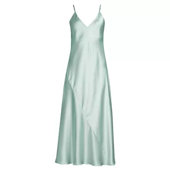 Шелковое атласное платье-комбинация JOSIE BY NATORI