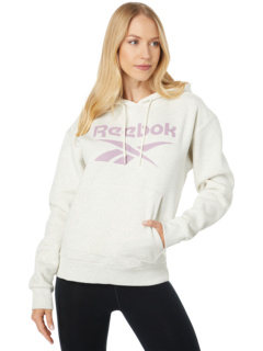 Флисовый пуловер с капюшоном с логотипом Identity Reebok
