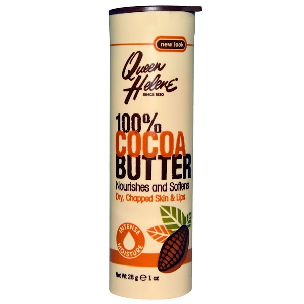 100% Cocoa Butter, Stick, 1 oz (28 g) Queen Helene