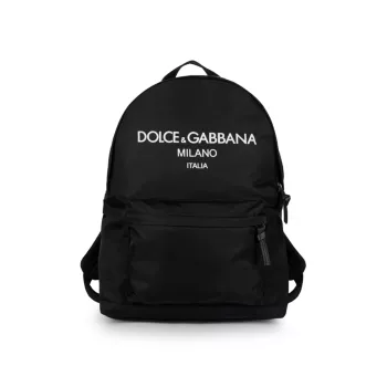 Детский рюкзак с логотипом Dolce & Gabbana