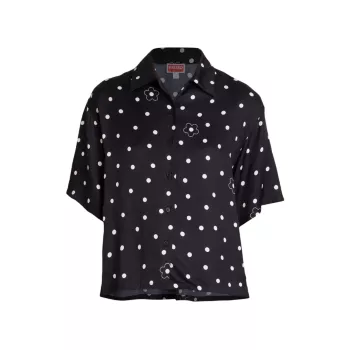 Flower Spot Short-Sleeve Shirt KENZO