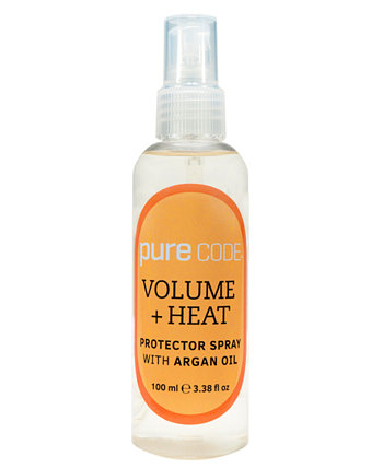 Спрей Volume + Heat Protector с аргановым маслом, 3,38 унции PURECODE
