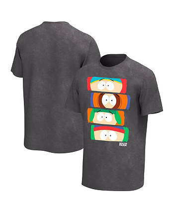 Men's Black South Park Eyes Washed T-shirt Philcos