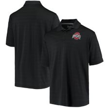 Черная футболка-поло с текстурированной текстурой Champion Champion Black Ohio State Buckeyes Champion
