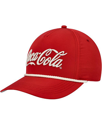 Men's Red Coca-Cola Traveler Snapback Hat American Needle
