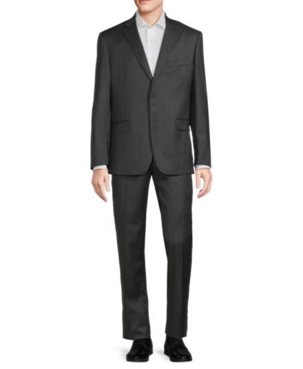 Textured Wool Suit JB BRITCHES