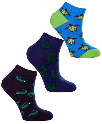 Набор женских носков до щиколотки: 1 носки W-Cotton New с бесшовным мыском, упаковка из 3 шт. Love Sock Company