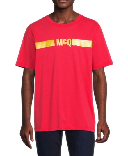 футболка с логотипом MCQ BY ALEXANDER MCQUEEN