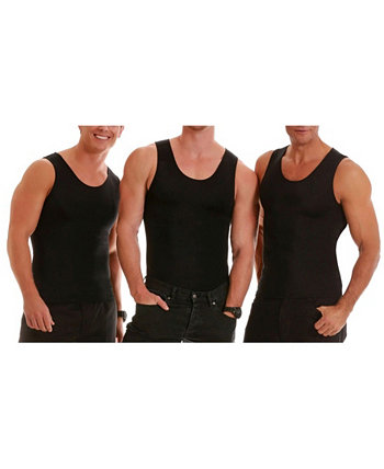 3 пары компрессионных мужских футболок Insta Slim без рукавов Instaslim