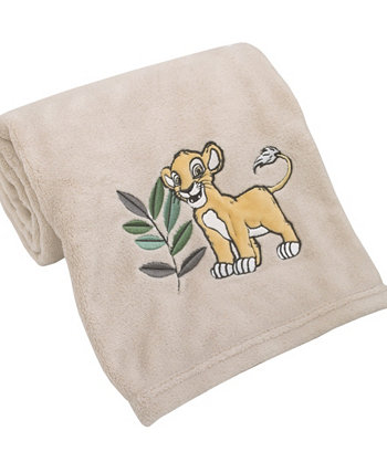 Супермягкое детское одеяло Lion King Leader of The Pack с аппликацией Simba Disney