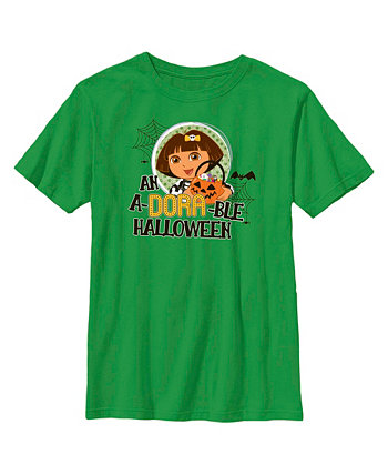 Boy's Dora the Explorer An A-Dora-Ble Halloween  Child T-Shirt Nickelodeon