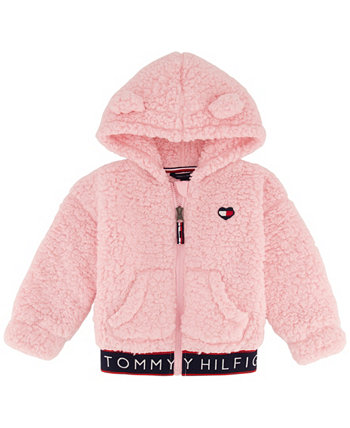 Куртка с капюшоном Minky для маленьких девочек Tommy Hilfiger