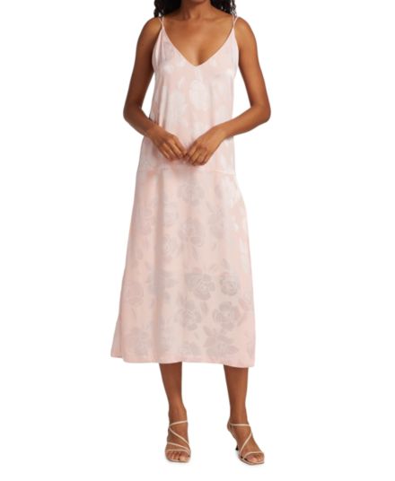 Платье-комбинация Halstatt с цветочным принтом Rachel Comey