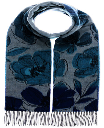 Женский шарф Cashmink® с большим цветочным принтом FRAAS