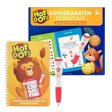 Educational Insights Hot Dots Kindergarten Essentials Reading & Math Workbook Educational Insights