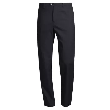 Sutton Herringbone Slim-Fit Pants CLUB MONACO