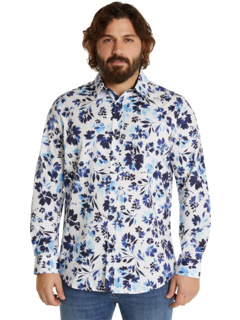 Эластичная рубашка Big & Tall Martin с цветочным принтом Johnny Bigg