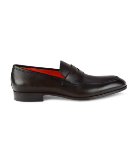 Gavin Leather Penny Loafers Stephan & Co
