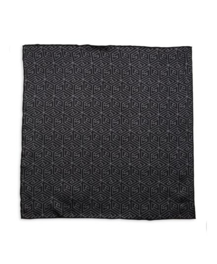 Шелковый нагрудный платок с логотипом Cube Givenchy