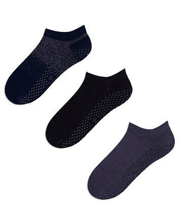 The Basics Midnight Grip Pack — 3 пары женских носков SHASHI