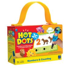 Hot Dots Jr. Numbers & Counting Card Set by Educational Insights Educational Insights