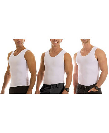 3 пары компрессионных мужских футболок Insta Slim без рукавов Instaslim
